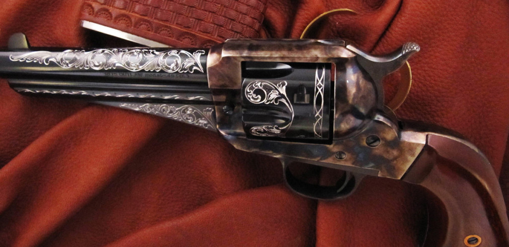 fb035 an 1875 Outlaw by Taylor's & Co hand engraved by Jim Downing ...