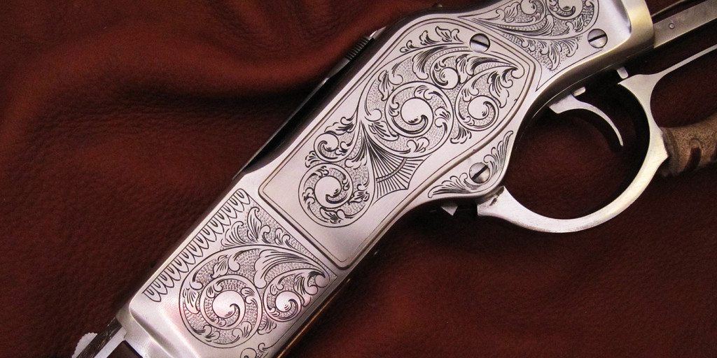 gun barrel engraving pattern straight